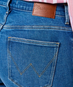 Джинсы Wrangler STRAIGHT BLUE ABYSS синий