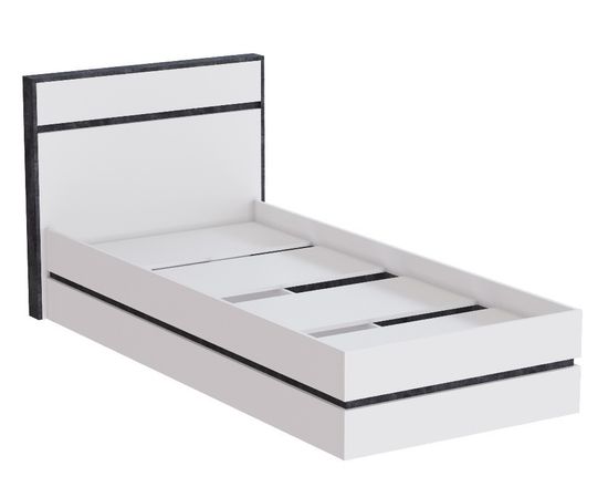 белый / бетон темный