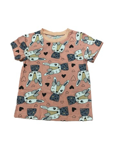 Футболка на девочку из кулирки (100% хлопок) на рост 104 см