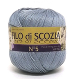 Пряжа Filo Di Scozia №5, 1 моток, 50 гр, 226 м.