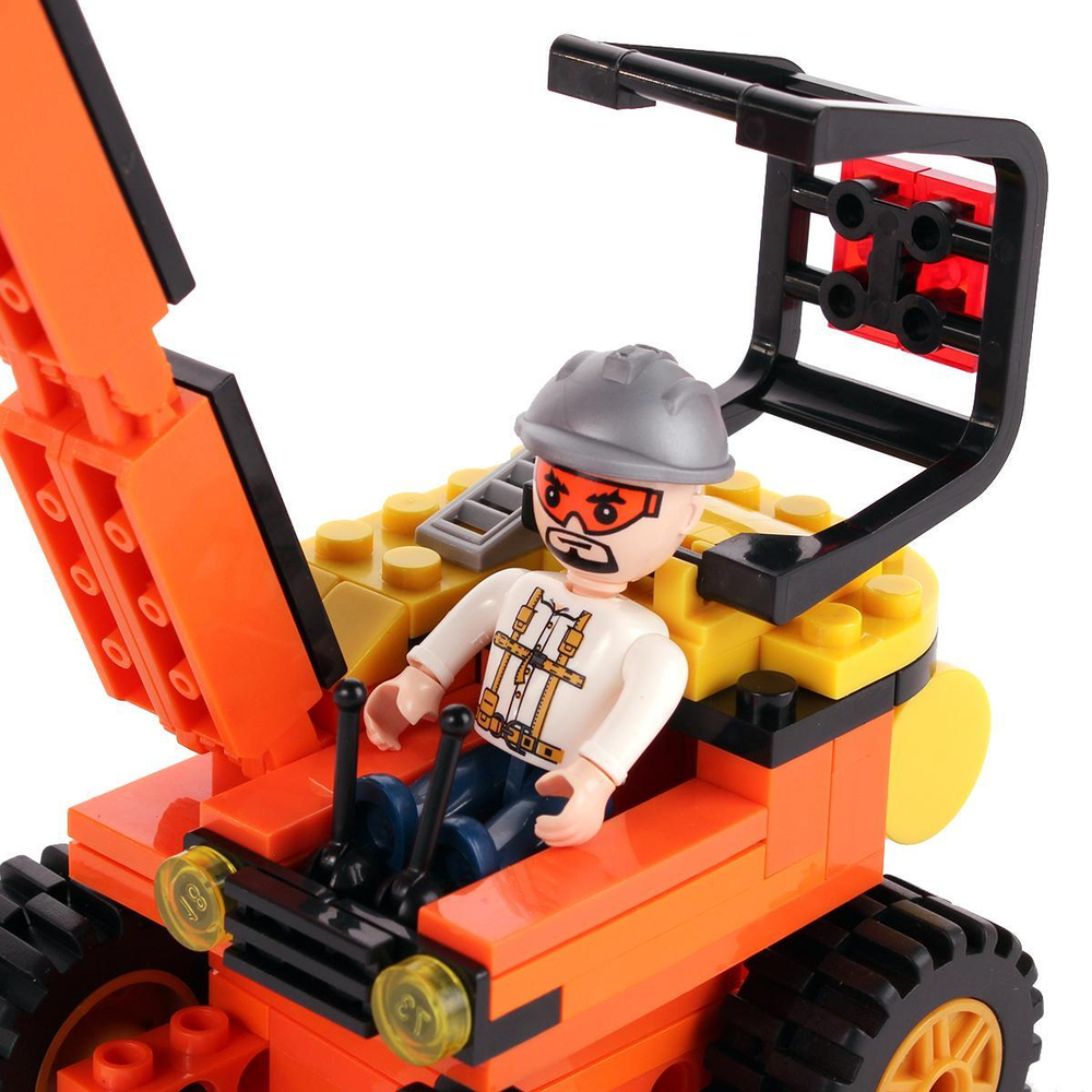 Конструктор блочный Аусини Добыча полезных ископаемых 144дет., коробка 29420