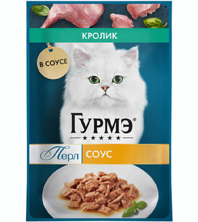 Гурмэ Перл Нежное филе Кролик в соусе 75гр.