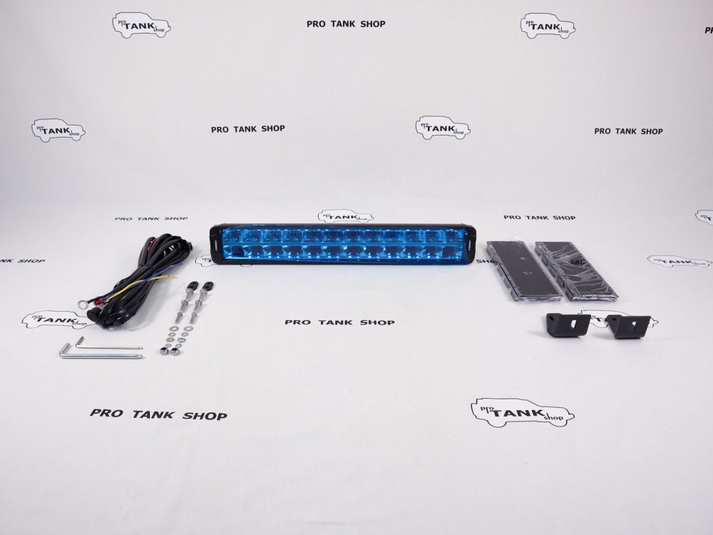 Балка AURORA ALO-P-D10-20-R14Y-AW 20″ 360W + ДХО белый/янтарный