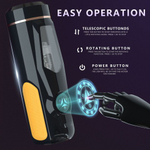 Автоматический мастурбатор с функцией ротации и вращения