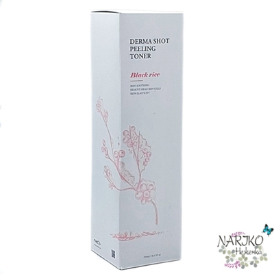Тонер- пилинг для лица Чёрный рис MED B. Derma Shot Peeling Toner Black Rice, 250 мл.