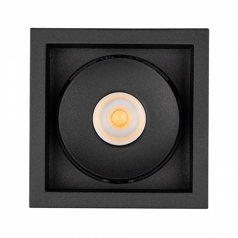 Встраиваемый светильник Arlight CL-SIMPLE-S80x80-9W Warm3000 (BK, 45 deg) 028149