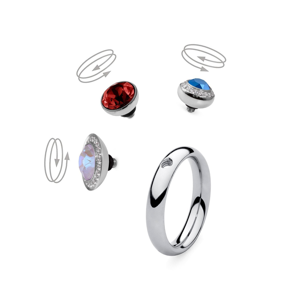 Кольцо - База Qudo Basic small silver 15.9 мм 627040 S