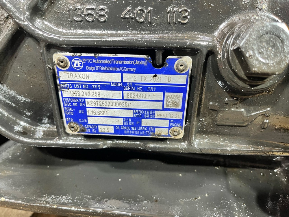 АКПП ZF 12TX2621TD TRAXON 2023г.