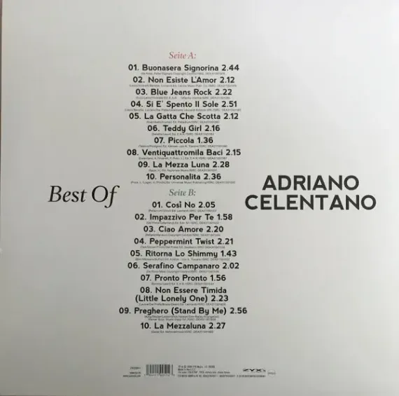 Adriano Celentano – Best Of LP