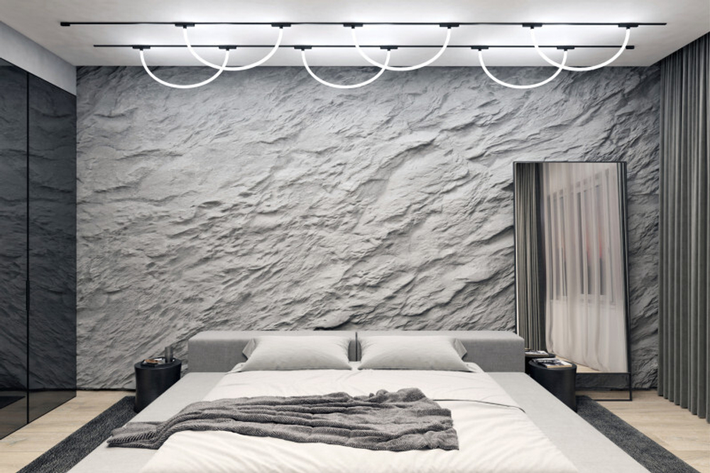 Магнитный трековый светильник Denkirs Air Ray DK5357-BK