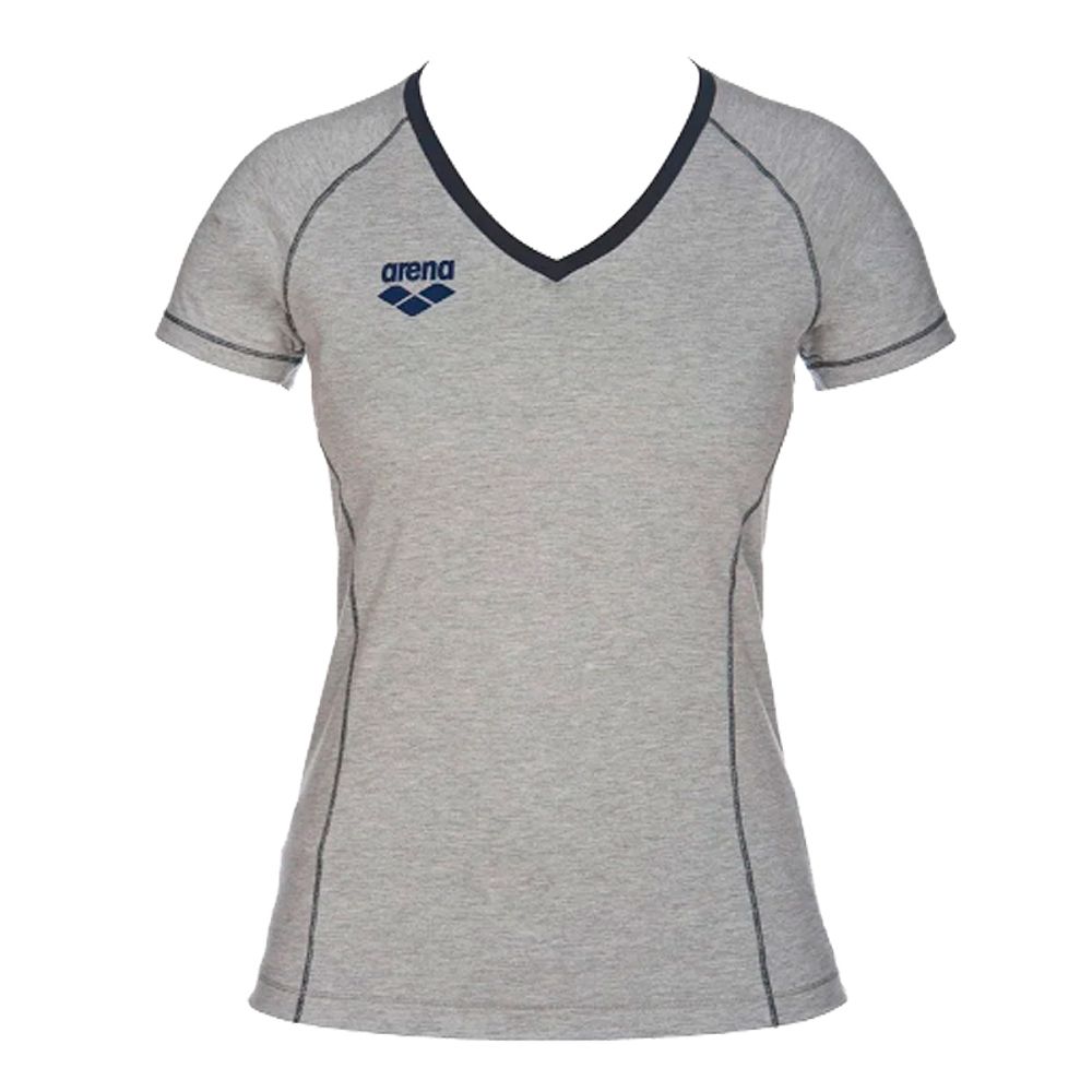 Футболка женская Arena Team Line S/S TEE (серый)