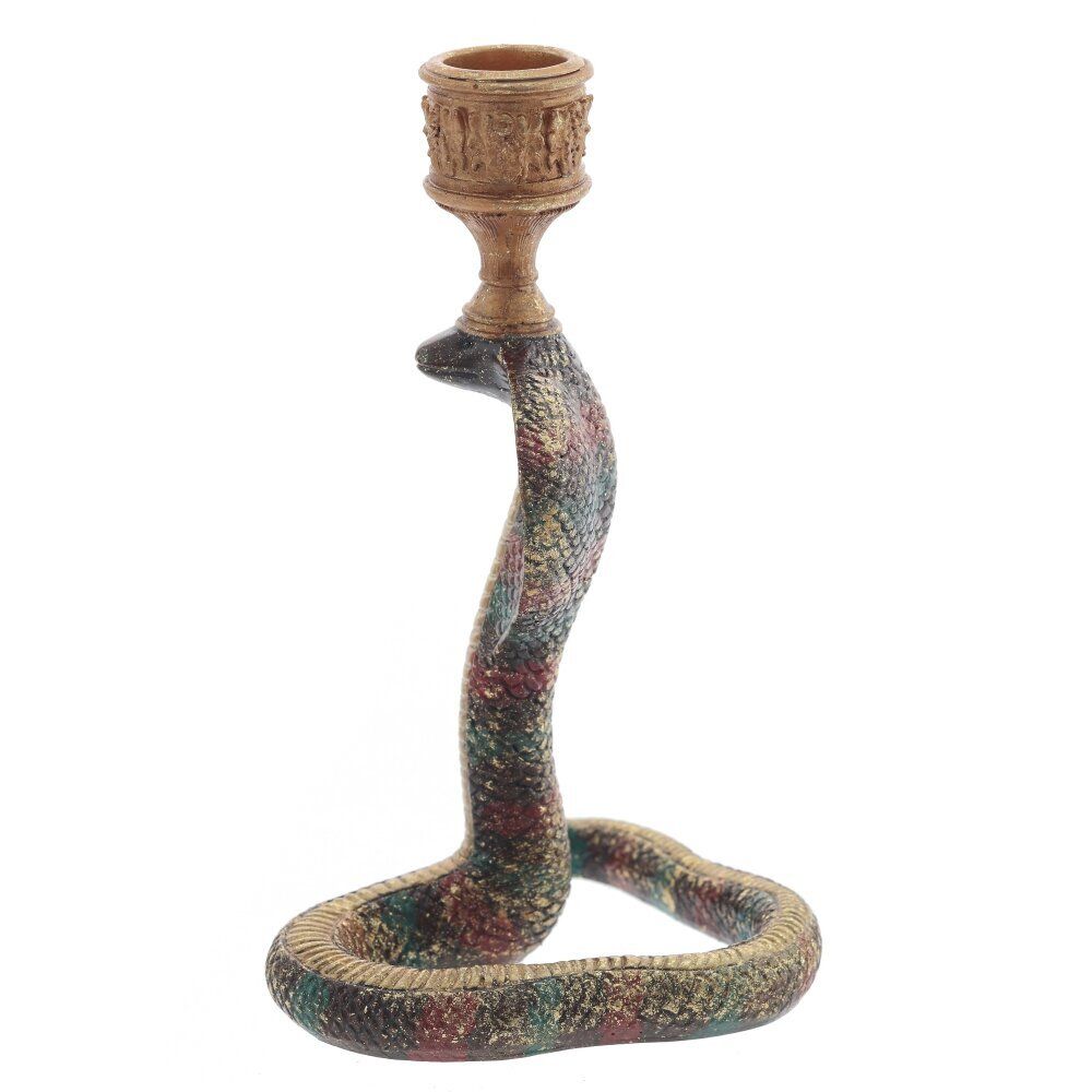 GAEM Подсвечник "Змея", L10 W10 H18 см, 2в.