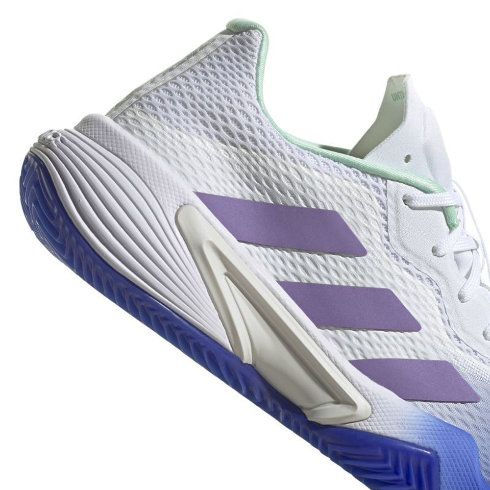 Женские теннисные кроссовки Adidas Barricade W Clay - lucid blue/violet fusion/pulse mint