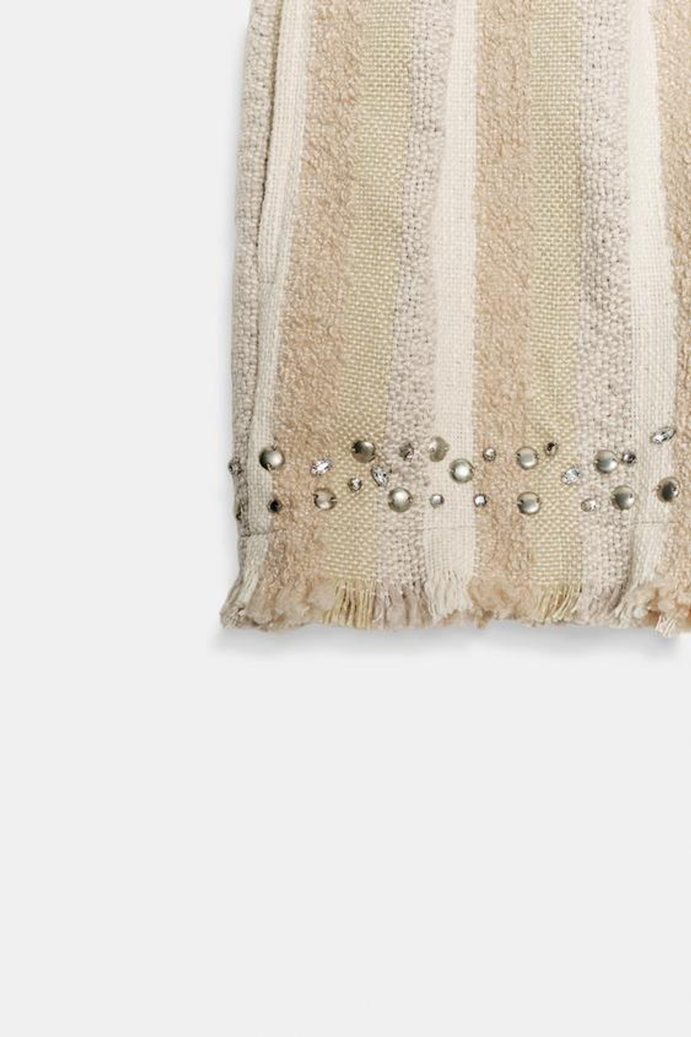 ZARA ШОРТЫ ИЗ ФАКТУРНОЙ ТКАНИ В ПОЛОСКУ — ZW COLLECTION, РАЗНОЦВЕТНЫЙ