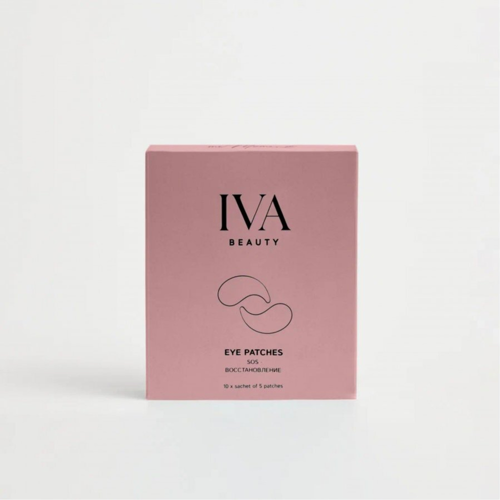 ГИДРОГЕЛЕВЫЕ ПАТЧИ IVA BEAUTY 5 ПАР SOS ВОССТАНОВЛЕНИЕ