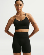 Nike Pro Seamless Женские велосипедные шорты Dri-FIT с высокой талией (13 см) - NIKE