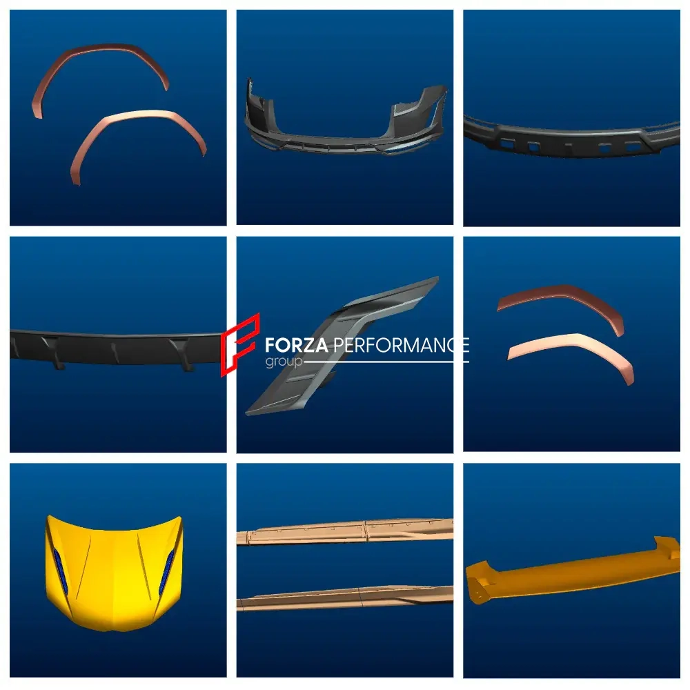 Обвес переделка для Lamborghini Urus в Performante Ламборгини Урус