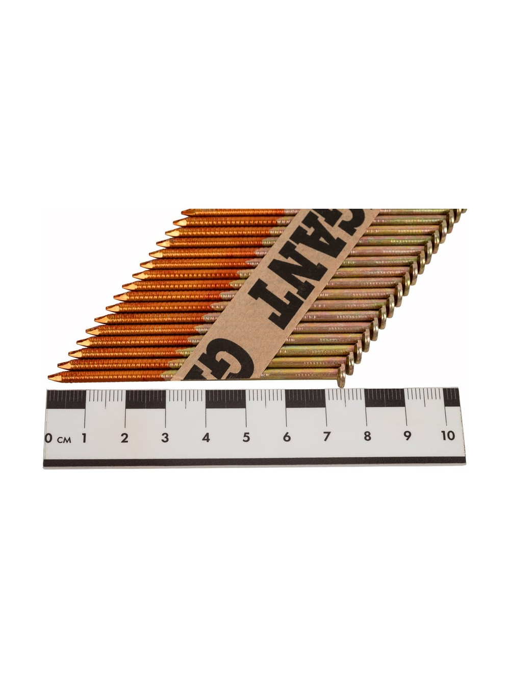 Реечный гвоздь по дереву 3,05x75 рифлёный, гальванич. 2000шт. Gigant GGR-75-3RH