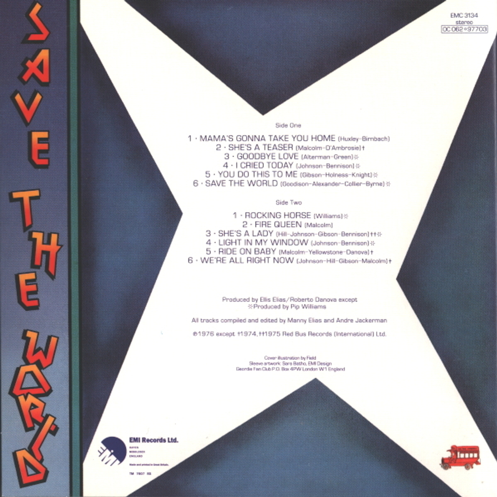 Geordie / Save The World (RU)(CD)