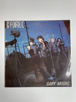 Винтажная виниловая пластинка LP Gary Moore G Force (Россия 1992)