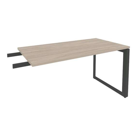 Onix Direct Брифинг-приставка на О-образном м/к O.MO-BR-13 Дуб Аттик/Металл Антрацит 1380*720*750