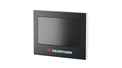 Панель оператора PROMPOWER PH1. Диагональ 10,2 Экран TFT разрешение 1024*600. Встроенный Ethernet.  Ethernet/RS232,RS422/RS485.