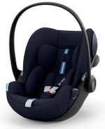 Коляска Cybex Balios S Lux TPE complete Cloud G Ocean Blue Plus Base G 4 в 1 Almond Beige с дождевиками