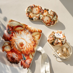 Резинка для волос 100% шелк бежевая