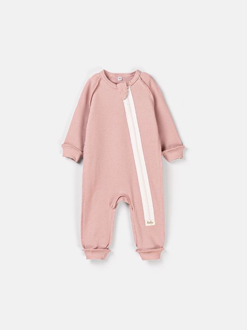 Пижама-слип из вафельной ткани 