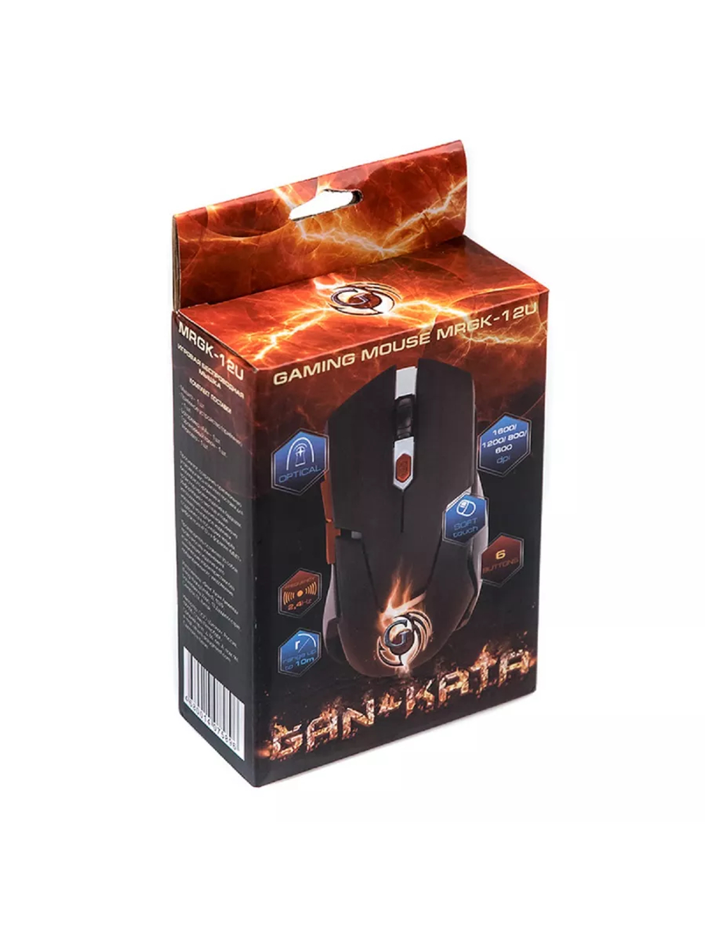 Мышь Dialog Gan-Kata MRGK-12U черный беспроводная