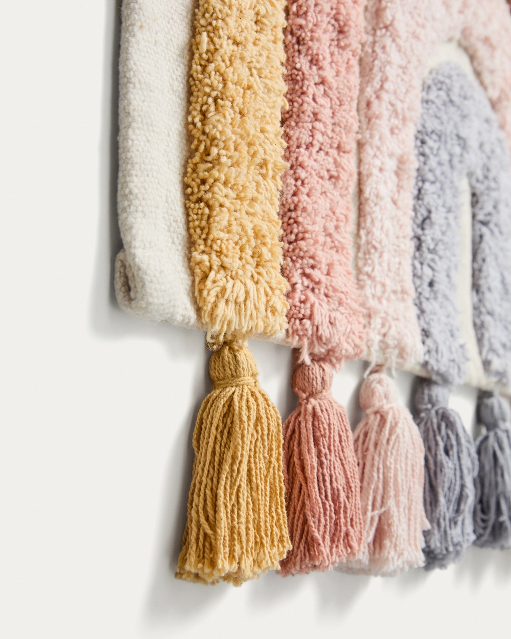 Настенный гобелен Tadea 100% хлопок разноцветная радуга 60 x 52 см