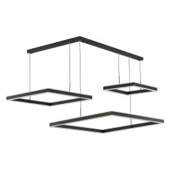 Citilux Дуэт CL719K311 LED Люстра подвесная с пультом Чёрная