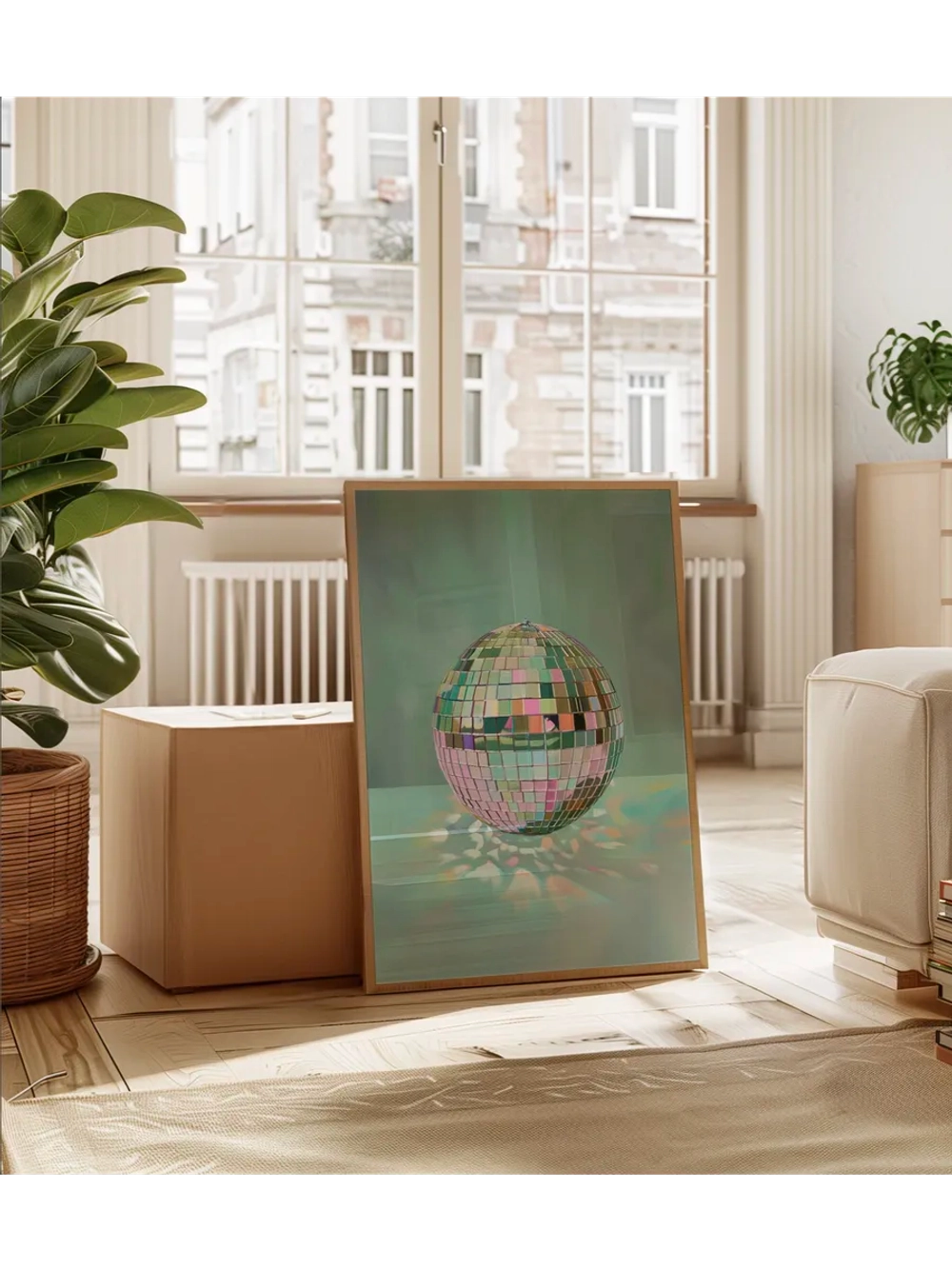 Постер 50х70 интерьерный на стену без рамок