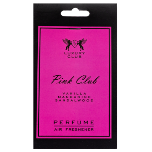 Luxury Club Pink Ароматизатор подвесной  (по мотивам Paco Rabanne Olympea)