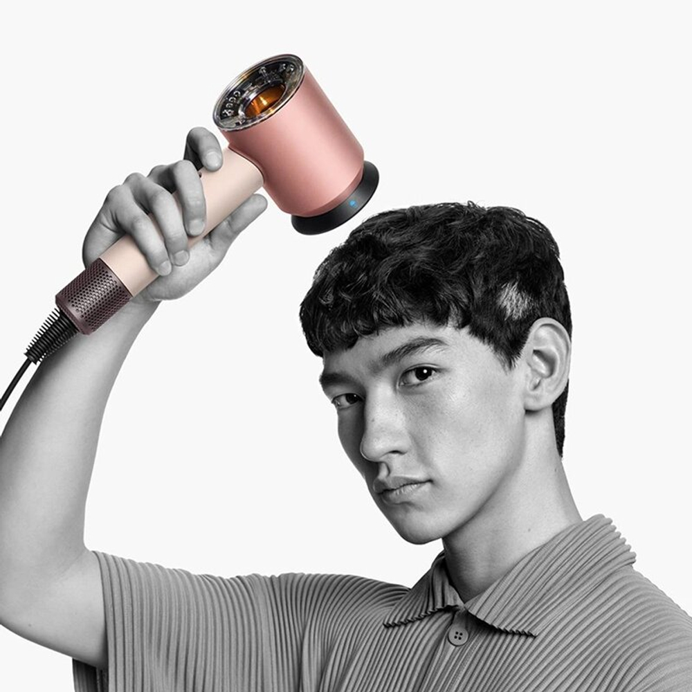 Фен Dyson Supersonic Nural HD16, Amber Silk (Подарочный кейс для хранения)