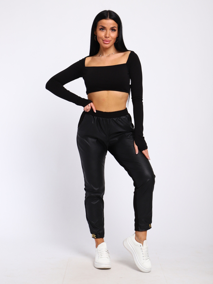 Брюки на манжете 2