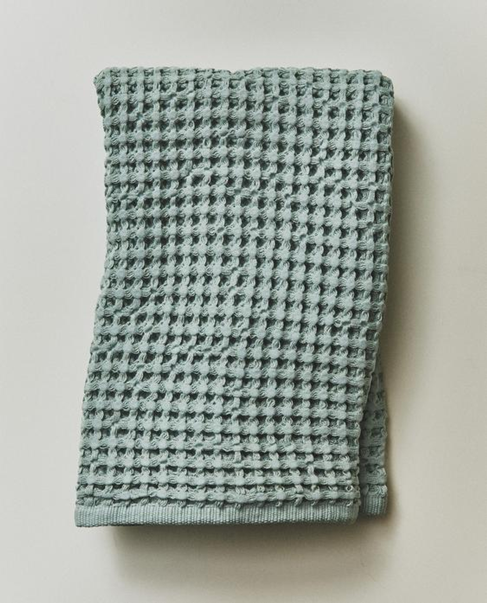 ZARA HOME ВАФЕЛЬНОЕ КУХОННОЕ ПОЛОТЕНЦЕ, СИНИЙ