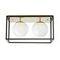 Потолочная люстра Lumina Deco Maldini LDC 8060-2 F.GD+BK