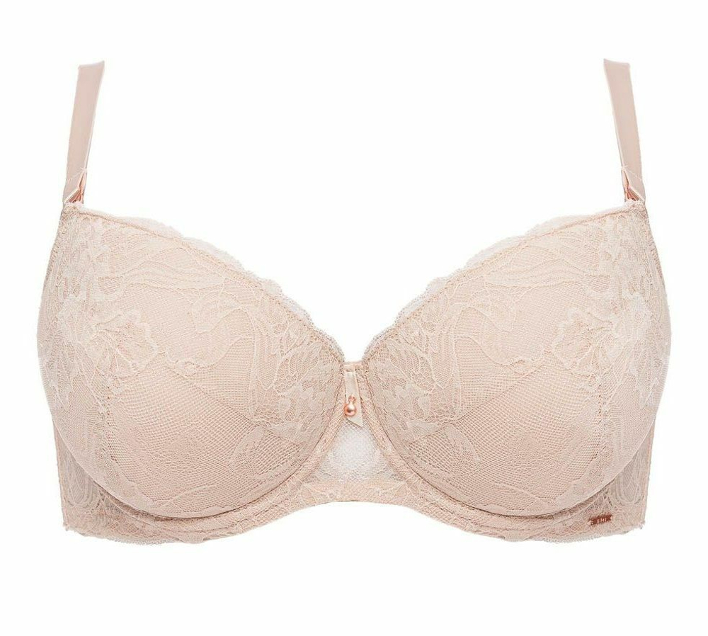 Телесный бюстгальтер Sublime с чашками на тонком поролоне (Размер: 70D) (Цвет: телесный)