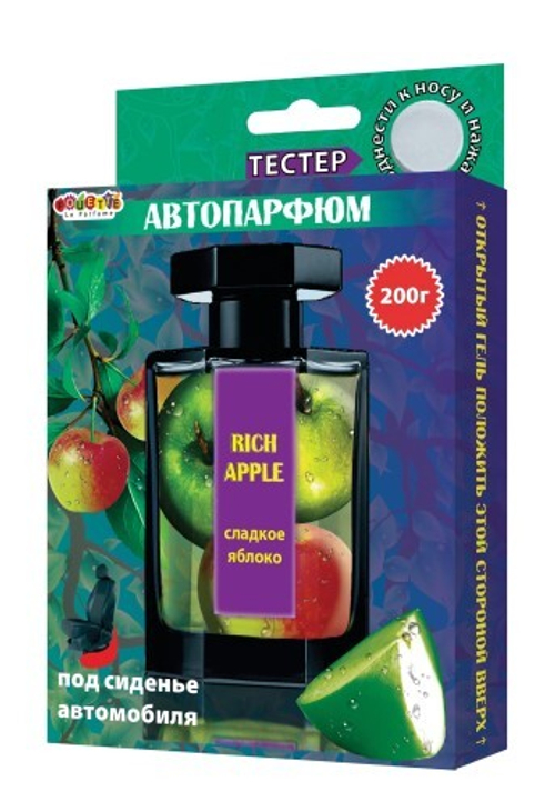 Ароматизатор под сиденье  Super Flover Max  Rich Apple 170 гр (FOUETTE)