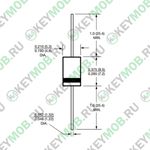 Диод Шоттки SR5100 (5A, 100V)