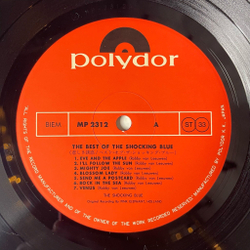 Винтажная виниловая пластинка LP The Best Of Shocking Blue (Japan 1973) (Obi) Venus