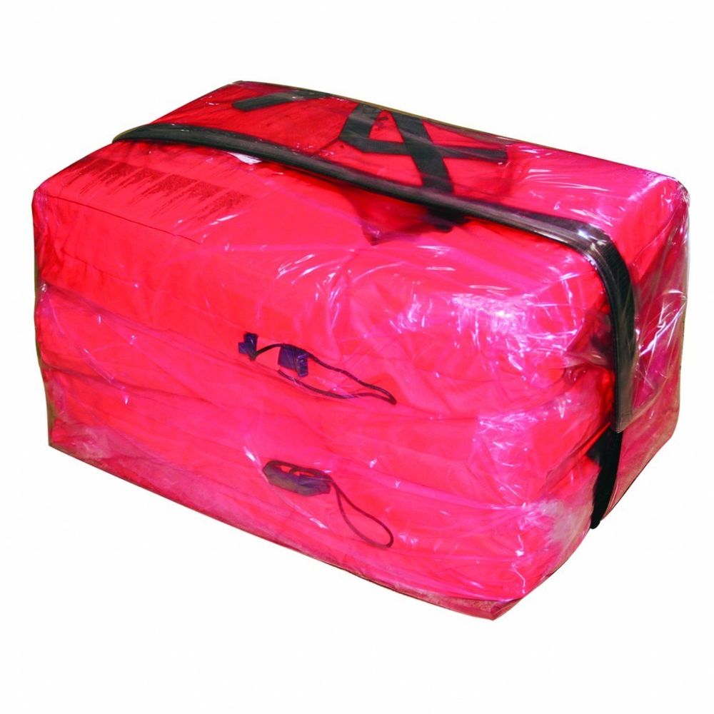 Комплект 4 шт. универсальных жилетов Lalizas Lifebelt 100N (свыше 40 кг) в сумке