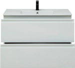 Тумба с раковиной Allen Brau Eclipse 1.E1003.WM 100 white matt