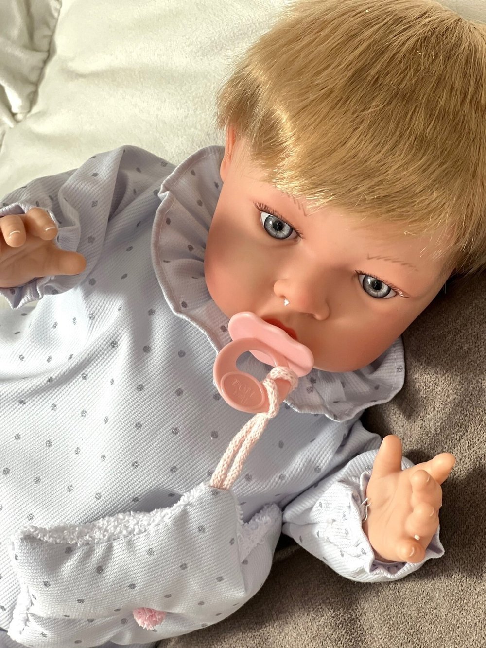 Кукла Реборн Nines 48см Susette мягконабивная (N0238)