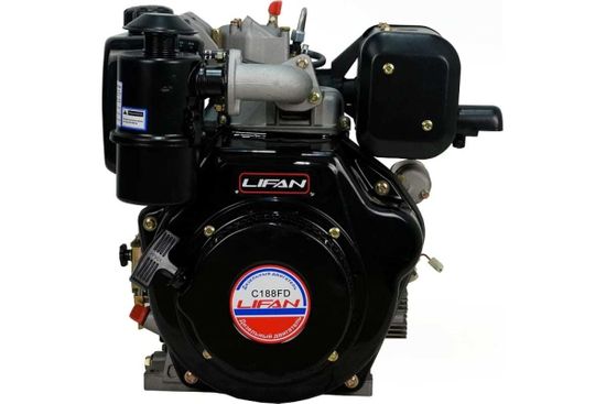 Двигатель дизельный "LIFAN" C188FD (10,6 л.с., эл. стартер)