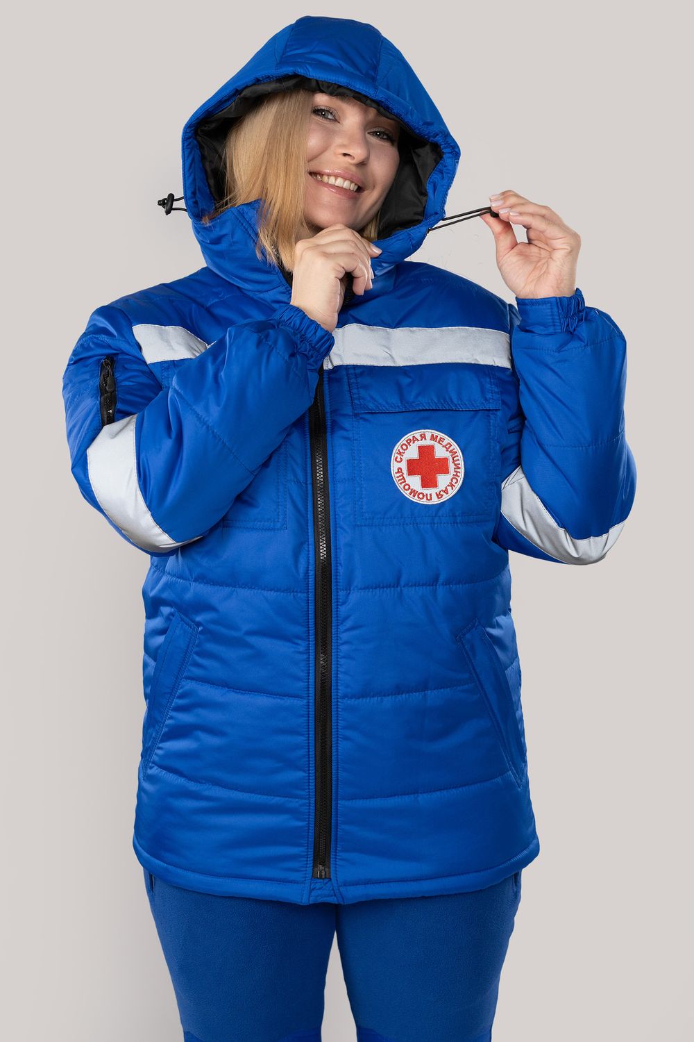 Куртка утепленная женская Скорая Помощь MedicLine (Dewspo)