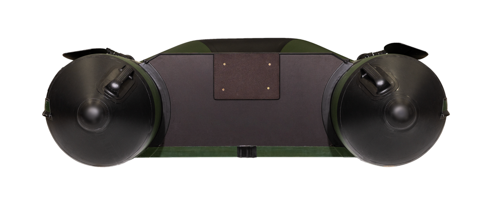 Лодка ПВХ АКВА 3200 Слань-книжка киль (без стрингеров) зелено-черный