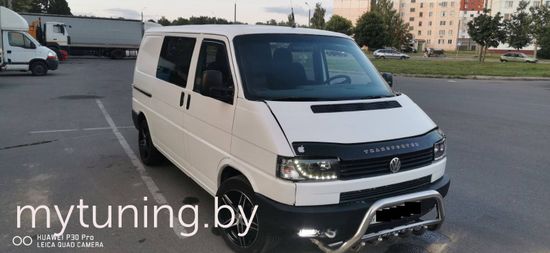 Передние фары daylight black для VW T4