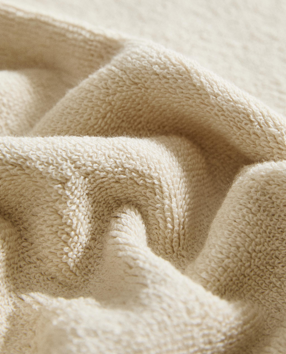 Zara Home Полотенце для лица и рук из хлопка, чёрный · 4596/013